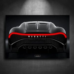 Tableau_NEON_Bugatti_La_Voiture_Noir
