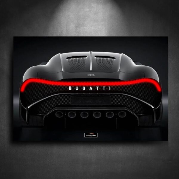 Tableau_NEON_Bugatti_La_Voiture_Noir