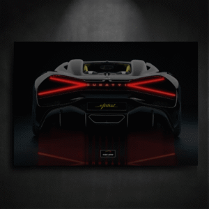 Tableau NEON Bugatti Mistral