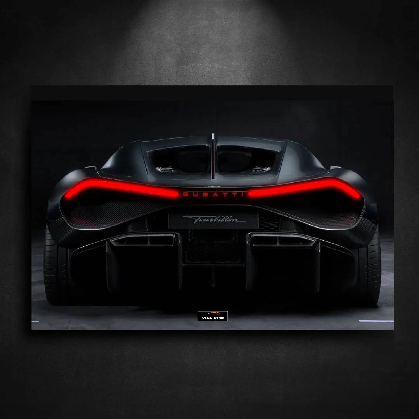 Tableau NEON Bugatti Tourbillon