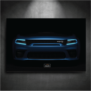 Tableau NEON Dodge Charger SRT Hellcat
