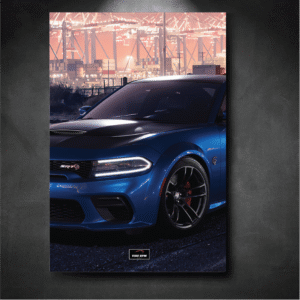 Tableau NEON Dodge Charger SRT Hellcat