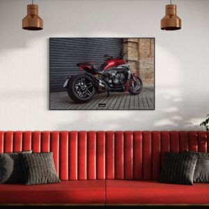 Tableau NÉON Ducati XDiavel Nera