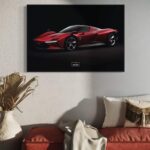 Tableau NÉON Ferrari Daytona SP3