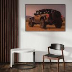 Tableau NÉON Jeep Wrangler Rubicon 392