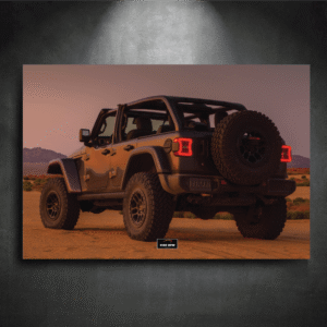Tableau NEON Jeep Wrangler Rubicon 392