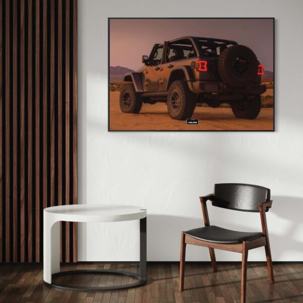 Tableau NÉON Jeep Wrangler Rubicon 392