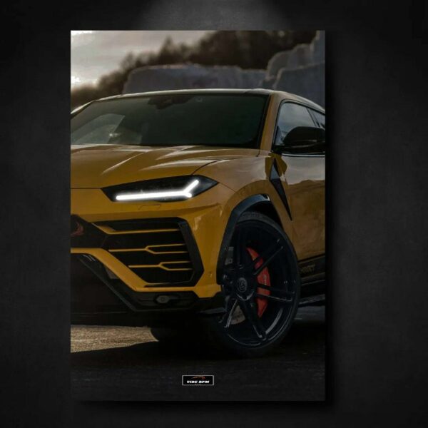 Tableau NÉON Lamborghini Urus viberpm