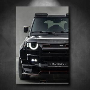 Tableau NEON Land Rover Defender Black Edition