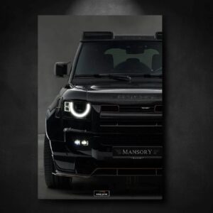 Tableau NEON Land Rover Defender Black Edition viberpm