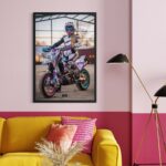 Tableau NÉON MOTOCROSS