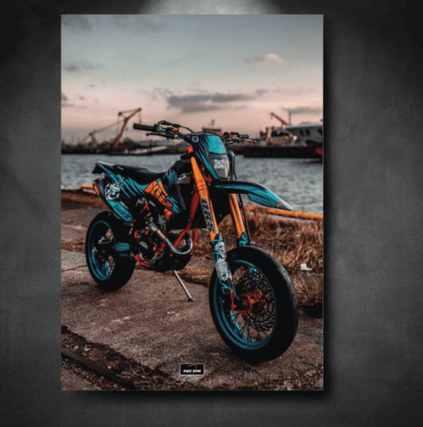 Tableau NEON MOTOCROSS