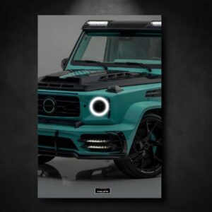 Tableau NEON Mercedes-AMG G 63 Mansory Algorithmic viberpm