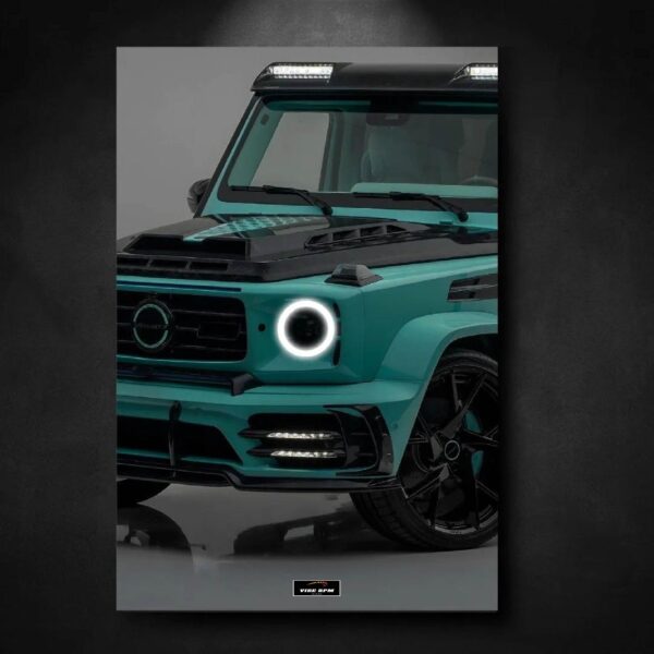 Tableau NEON Mercedes-AMG G 63 Mansory Algorithmic viberpm