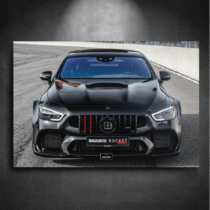 Tableau NÉON Mercedes Benz GT63s Brabus Rocket 900