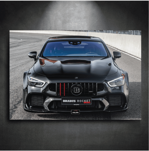 Tableau NÉON Mercedes Benz GT63s Brabus Rocket 900