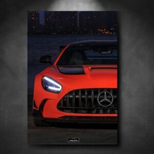 Tableau NEON Mercedes AMG GT Black Series