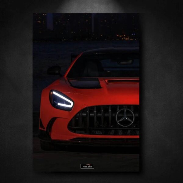 Tableau NEON Mercedes AMG GT Black Series viberpm