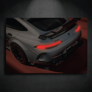 Tableau NÉON Mercedes Benz GT63s Brabus Rocket 900
