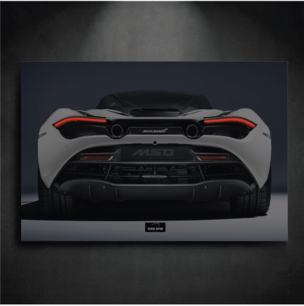 Tableau NEON Novitec McLaren 750S