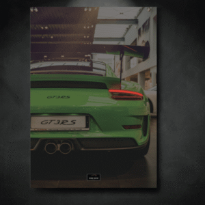 Tableau NÉON Porsche 911 GT3 RS