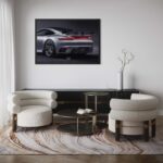 Tableau NÉON Porsche 911 Carrera 4S
