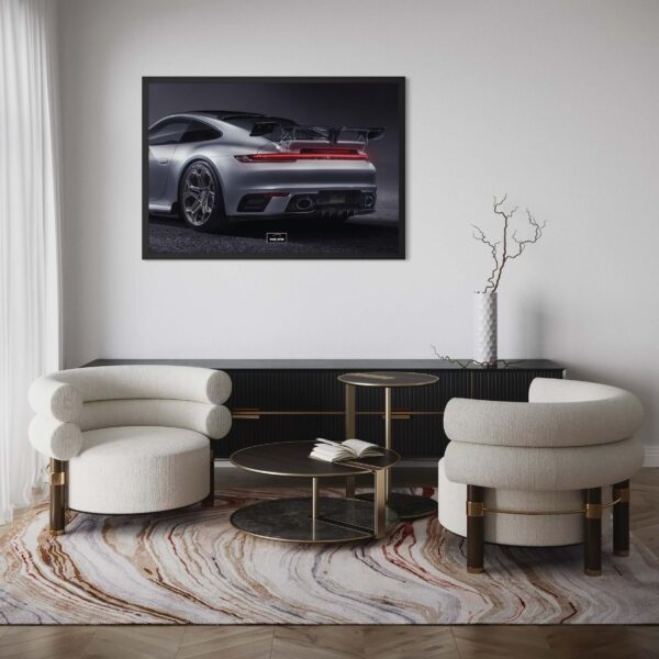 Tableau NÉON Porsche 911 Carrera 4S