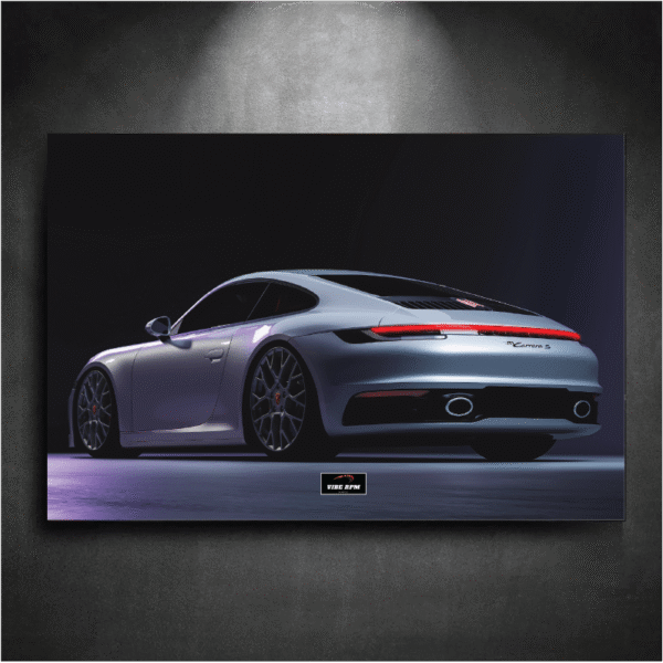 Tableau NEON Porsche 911 Carrera S