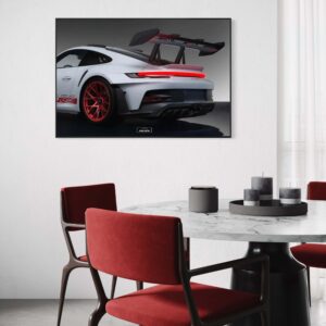 Tableau NÉON Porsche 911 GT3 RS – Image 1