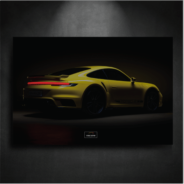 Tableau NEON Porsche 911 Turbo S