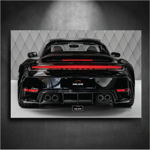 Tableau NEON Porsche 911 Turbo S Brabus Rocket 900