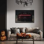 Tableau NÉON Porsche 992 Stinger GTR Limited Edition 213 ( Red Carbon )