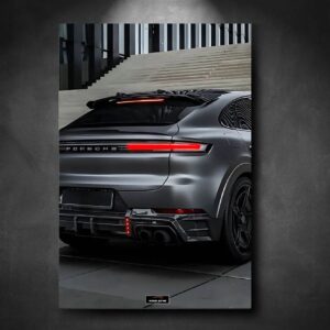 Tableau NEON Porsche Cayenne viberpm