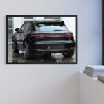 Tableau NÉON Porsche Macan