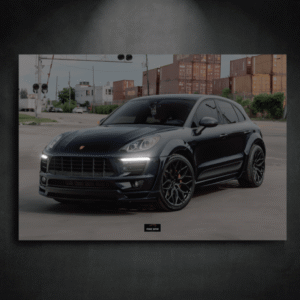 Tableau NÉON Porsche Macan