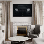 Tableau NÉON Rolls-Royce Ghost Prism