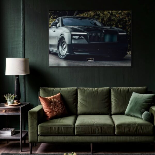 Tableau NÉON Rolls Royce Spectre