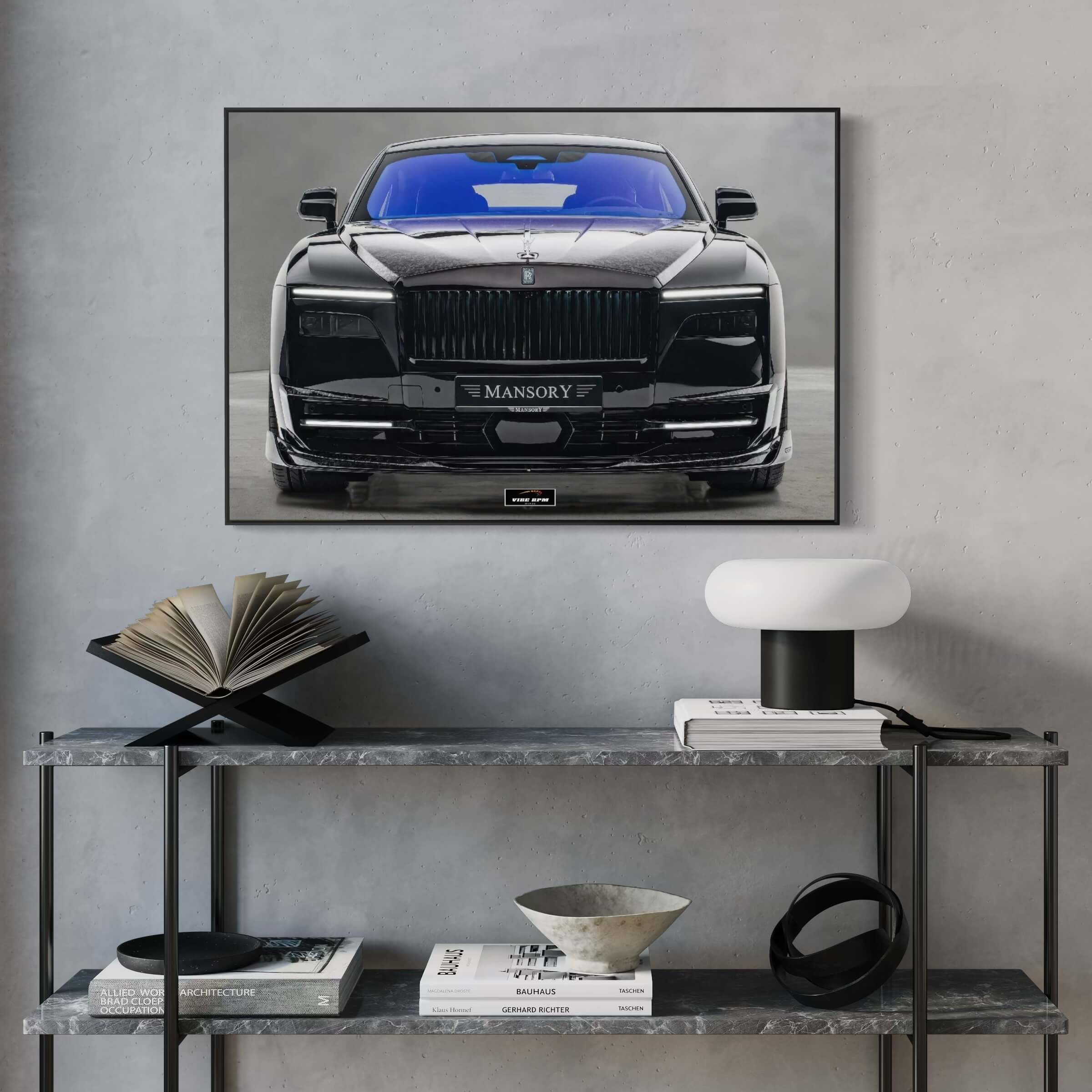 Tableau NÉON Rolls Royce Spectre Mansory