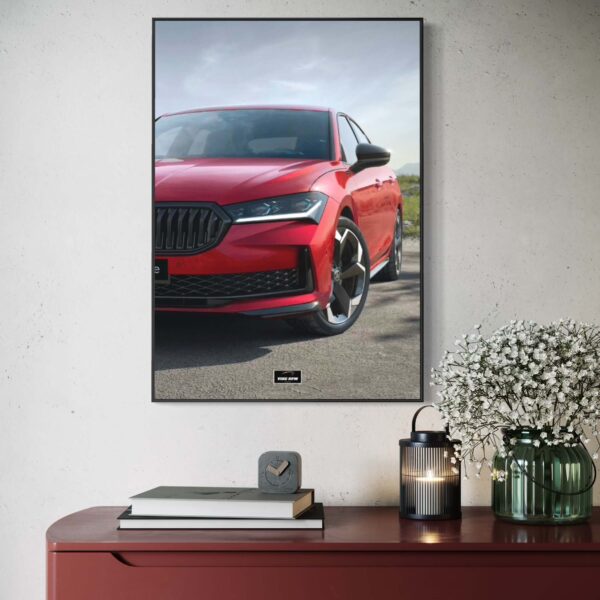 Tableau_NEON_Skoda_Octavia_RS Tableau NÉON Skoda Octavia RS