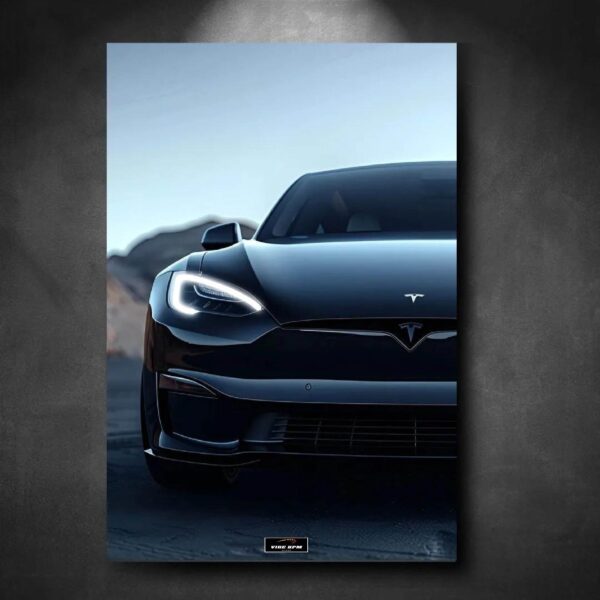 Tableau NEON Tesla Model S
