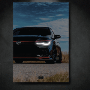 Tableau NEON Volkswagen Golf 8 GTI