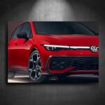 Tableau NÉON Volkswagen Golf GTI viberpm