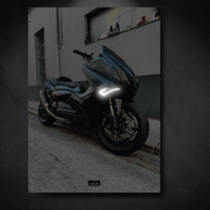 Tableau NEON YAMAHA TMAX 530.