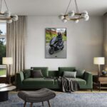 Tableau NÉON YAMAHA TMAX 530