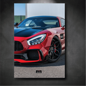 Tableau NÉON Mercedes AMG GT S