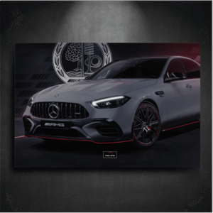 Tableau NÉON Mercedes AMG c63s