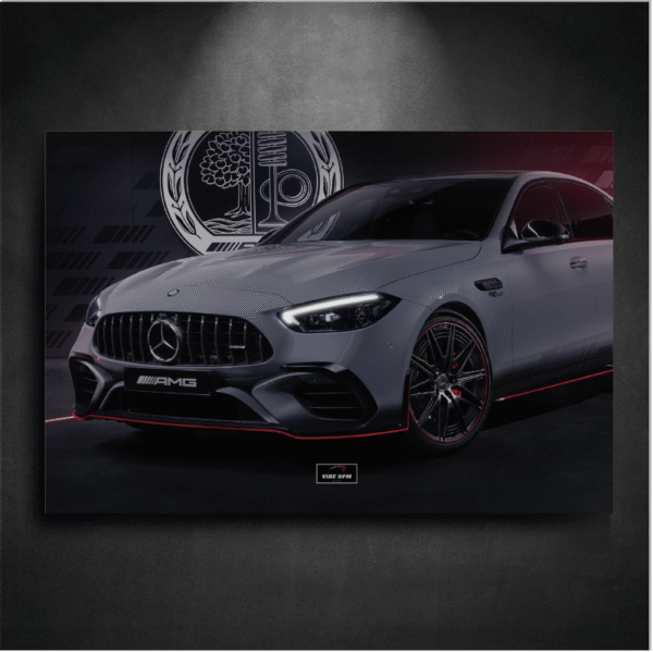 Tableau NÉON Mercedes AMG c63s