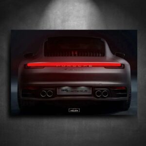 Tableau NÉON Porsche 911 Carrera 4S