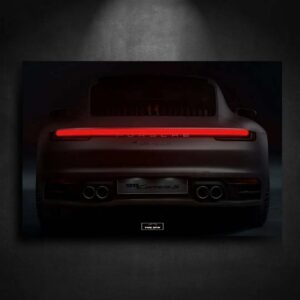 Tableau NÉON Porsche 911 Carrera 4S viberpm