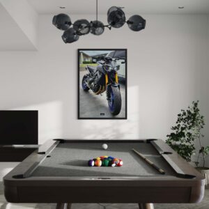 Tableau NÉON YAMAHA MT09 Face 2